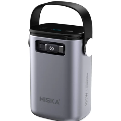 پاوربانک هیسکا مدل HP-312PD ظرفیت 27000mAh توان 100 وات