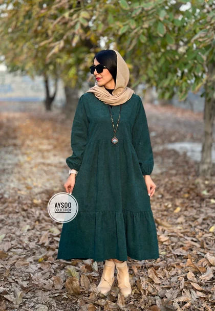 پیراهن مانتویی تانیا