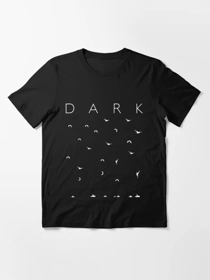 تیشرت کلاسیک دارک | تیشرت CLASSIC DARK طرح Dark Dead Birds (Netflix) کد 111077