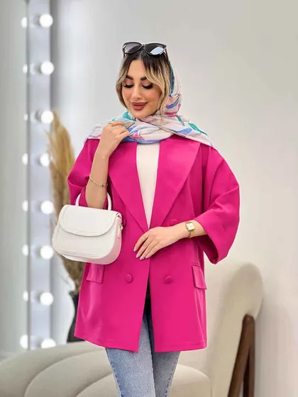 مانتو مازراتی یقه بلیزری