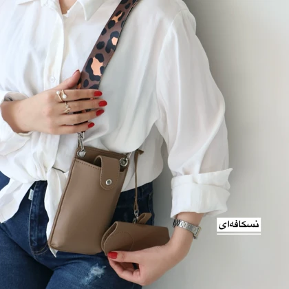 کیف زنانه موبایلی مدل جاکوبز