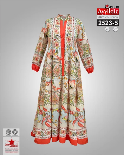 پیراهن مجلسی ترند زنانه سایز بزرگ کد 2523