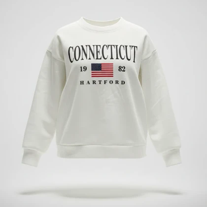 دورس پنبه سه نخ خارخورده مدل CONNECTICUT کد 1122