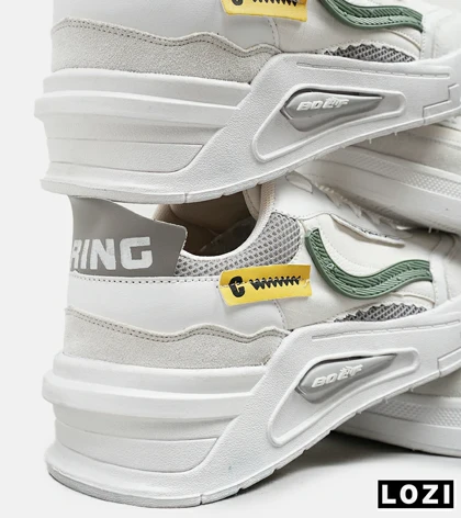 کفش کتانی مردانه سفید سبز VANS DI-RING