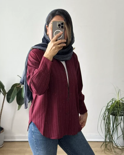 شومیز مانتویی شکیبا