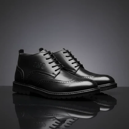 نیم بوت مردانه COCO مشکی مدلSalivan