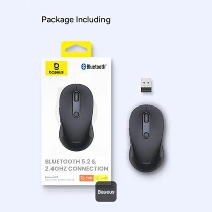 موس بی سیم دو حالته بیسوس B01055505111-01 BS-F02