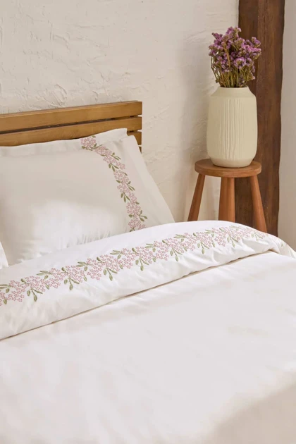 سرویس روتختی دو نفره Karaca Home مدل Rosven پنبه - سفید