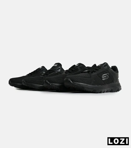 کفش کتانی طبی ورزشی مشکیSKECHERS SKECH-KNIT