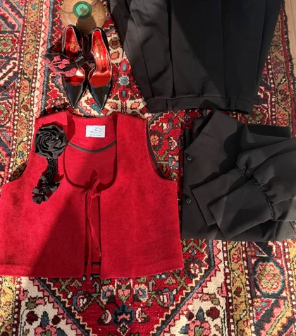 وست مخمل مدل نارین(ارسال فوری)