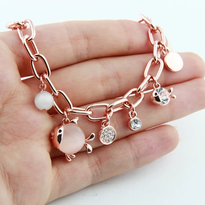 دستبند زنانه مدل ماهی فانتزی