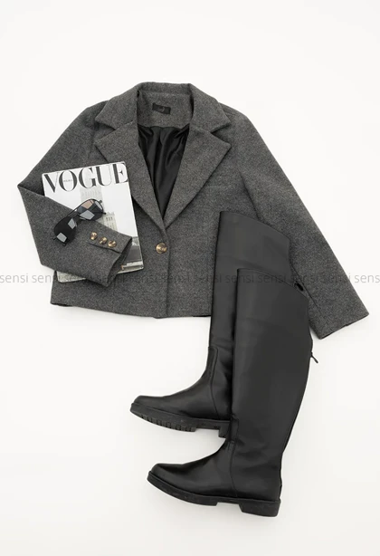 کراپ کت فوتر آستر دار کد1004777