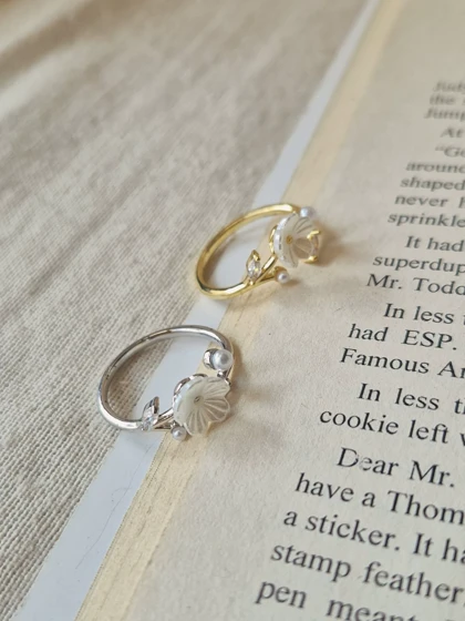 انگشتر شکوفه فری سایز