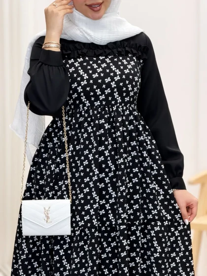 4293-پیراهن مزونی لاوین