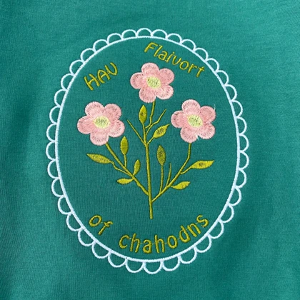 بلوز شلوار دخترانه مدل گلدوزی