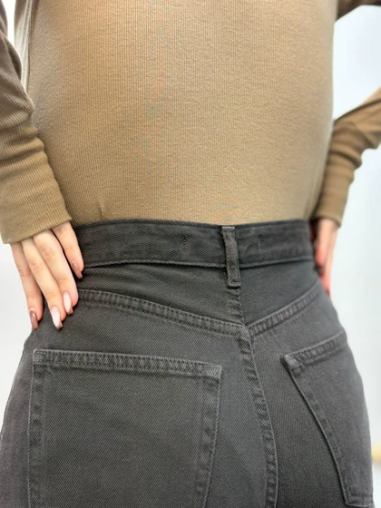 شلوار جین جکپات استریت قد 110قهوه ای تیره رویال