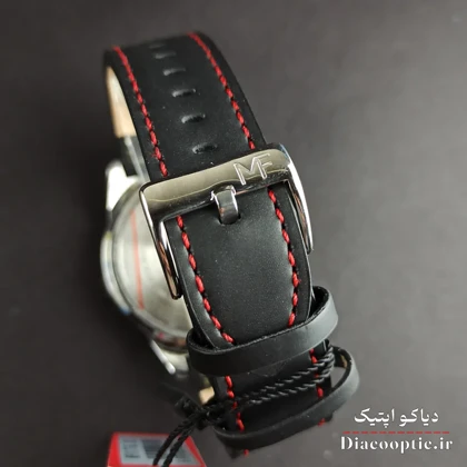 ساعت مچی مردانه اورجینال موتور ژاپنی برند مینی فوکوس سه موتور مدل Mf0175G.02 بند چرم