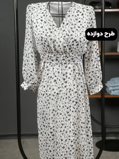 پیراهن حریر چپ و راستی 1291