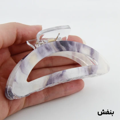 کلیپس دخترانه مدل صخره ابر و بادی دو رنگ