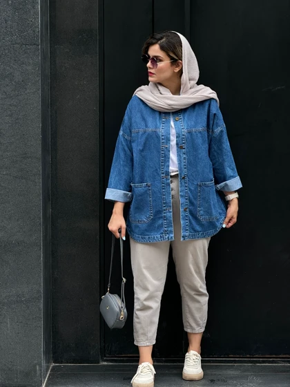 مانتو جین اسپرت 304