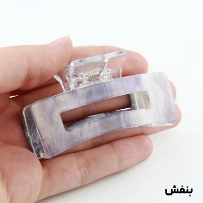 کلیپس دخترانه مدل مستطیل ابر و بادی