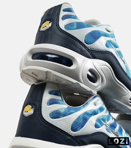 کفش کتانی مردانه و زنانه آبی سفید NIKE AirMax Plus TN Ultra مدل 6732