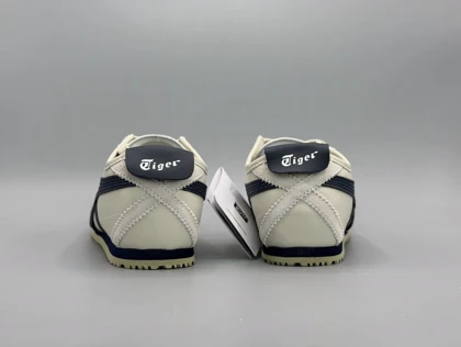 کتانی اسیکس اونیتسوکا تایگر مکزیکو 66 کرم سرمه ای /Asics Onitsuka Tiger