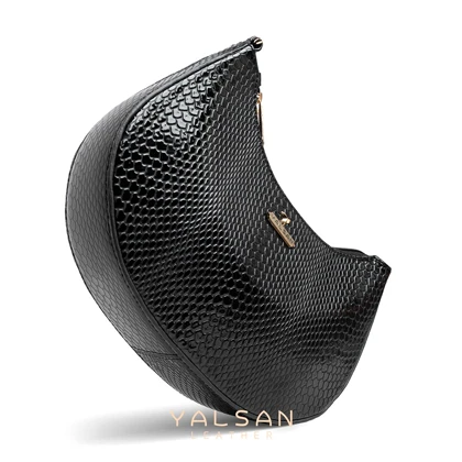 کیف دوشی زنانه چرم یلسان مدل دلسا کد 077-MRV