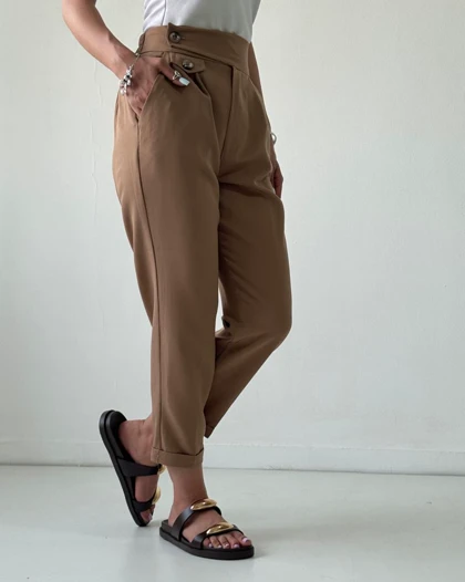 شلوار مام جیب نما کد 200220