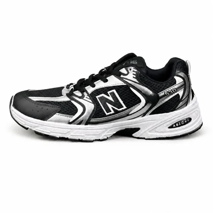 کفش کتانی بزرگپا مدل نیوبالانس 530 مشکی طوسی New Balance