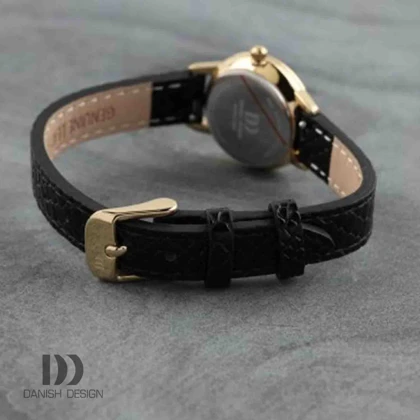 ساعت مچی عقربه ای زنانه دنیش دیزاین (Danish design) مدل IV19Q1268 Akilia Mini All Gold Black