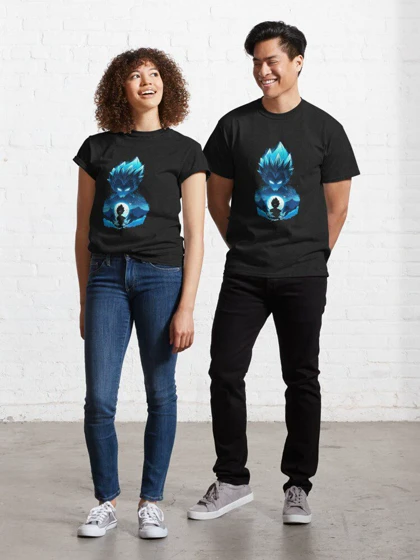تیشرت دراگون بال تیشرت Dragon Ball طرح goku blue
