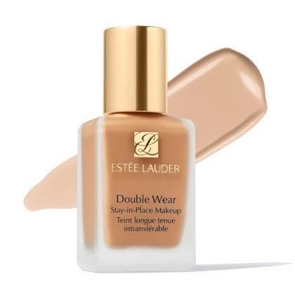 کرم پودر استیکی صورت استی لادر مدل Double Wear رنگ Sand شماره 1W2 مناسب انواع پوست حجم 30 میلی‌لیتر