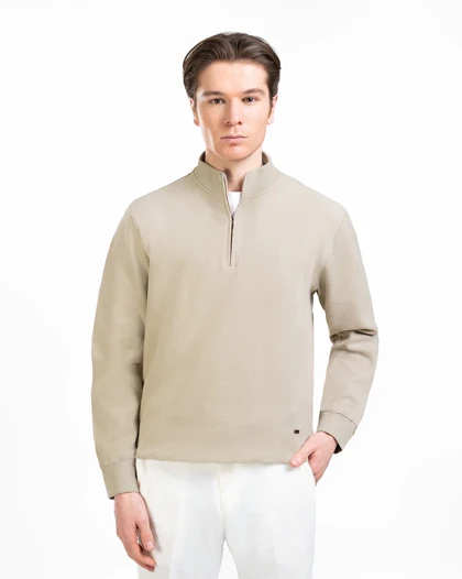 پلیور مردانه نیم زیپ کد M1102