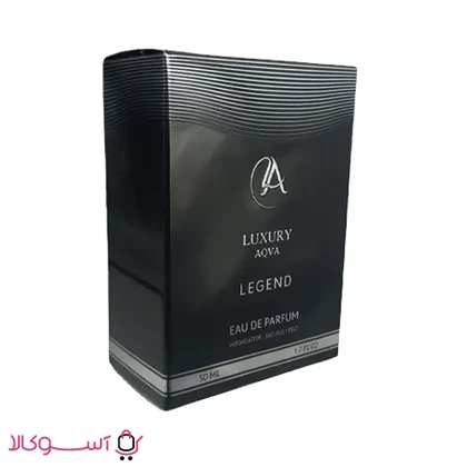 ادوپرفیوم مردانه لاکچری آکوا مدل LEGEND لجند حجم 50 میل
