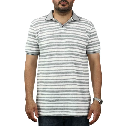 پولوشرت آستین کوتاه بافت مردانه سیزر مدل 15411864