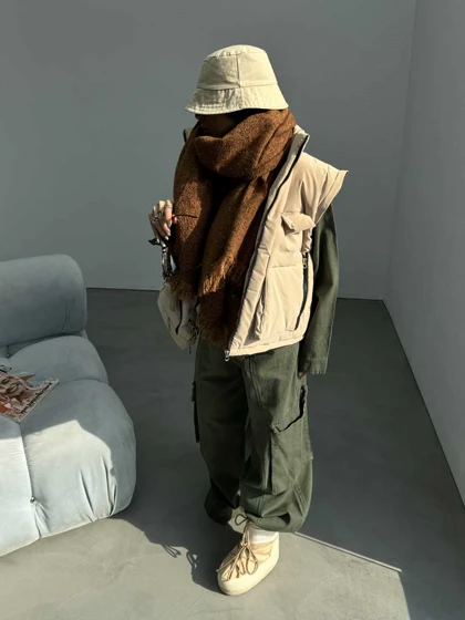 کاپشن بادکنکی پافرشو