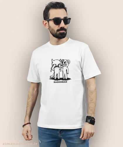 تیشرت مردانه و زنانه طرح رادیوهد کد 992