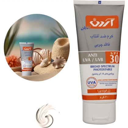 ضد آفتاب مردانه آردن مدل Oil Free با SPF30 حجم 60 گرم