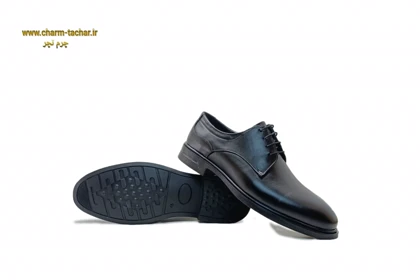 کفش مردانه بزرگ‌پا رسمی مجلسی چرم طبیعی