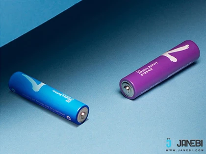 باتری نیم قلمی رنگین کمانی شیائومی Xiaomi Rainbow AAA Battery Pack Of 10