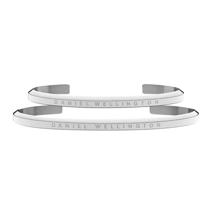 ست دستبند زنانه و مردانه دنیل ولینگتون نقره ای DW-Bracelet-5372-U