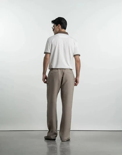 یکرو کشبافت قهوه ای