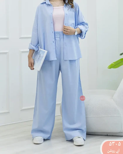 شلوار بگ رنگی 5305