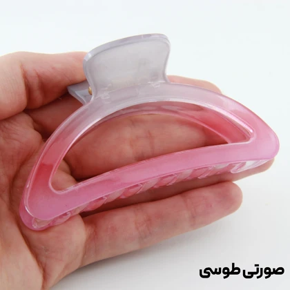 کلیپس دخترانه مدل صخره ای دو رنگ