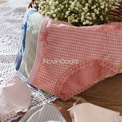 شورت چارخونه پاپیون دار1151(مناسب 38تا42)