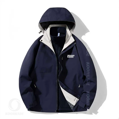 کاپشن دوپوش BLACK DEER K09