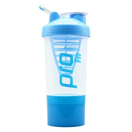 شیکر دو تیکه ورزشی پرو فیت مدل Fit-1408 ظرفیت 0.5 لیتر