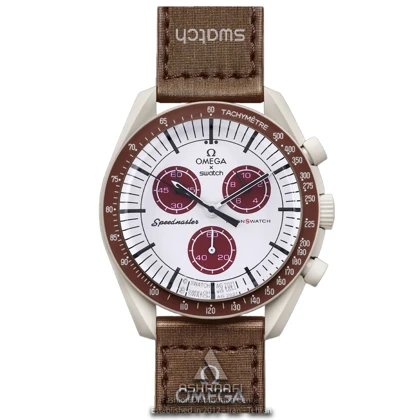 ساعت امگا سواچ دست دوم Omega x Swatch Speedmaster Pluto-ST
