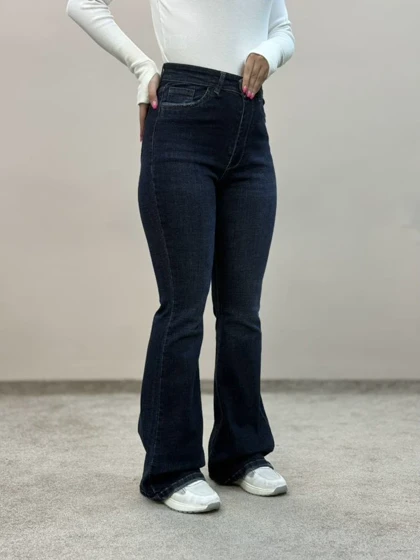 شلوار جین بوتکات سرمه ای 8354